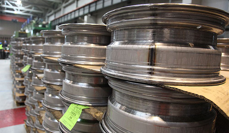 Wheel production at Kingisepp plant