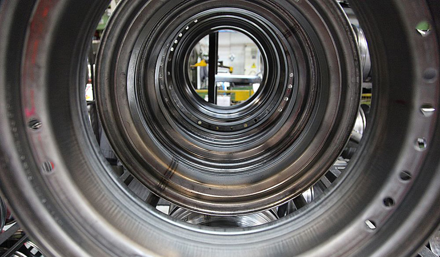 Wheel production at Kingisepp plant