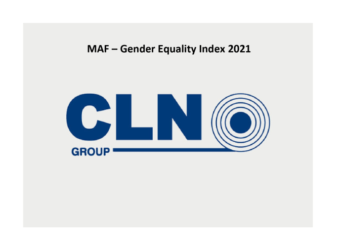 MAF - Gender Equality Index 2021