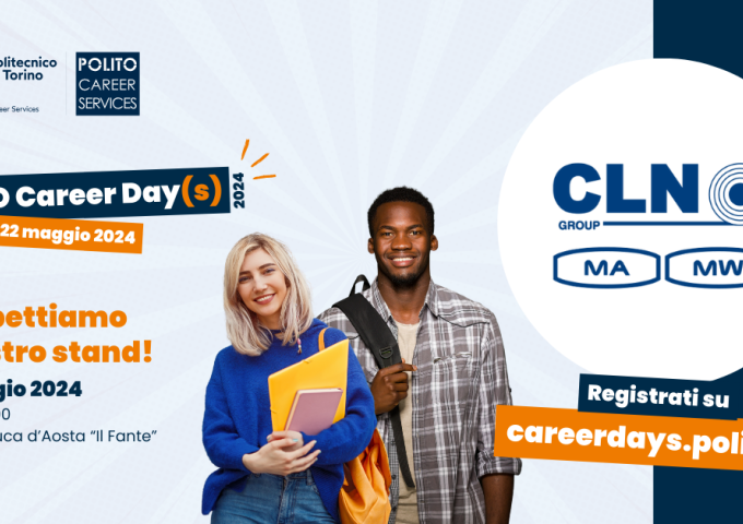 CLN Group and ArcelorMittal CLN will participate in the PoliTO 2024 Career Day
