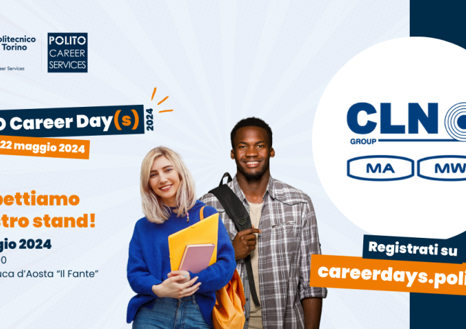 Il Gruppo CLN e ArcelorMittal CLN partecipano al Career Day PoliTO 2024